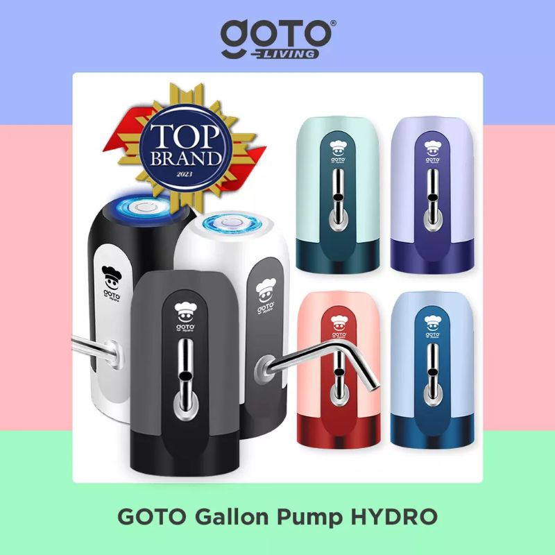 [MAKASSAR] Goto Hydro Pompa Galon Elektrik  (Kualitas terbaik Dari 2017 s/d 2025 ) Dispenser Air Min