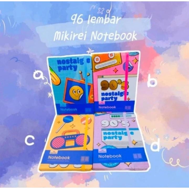 

Diary Book Hardcover Buku Catatan Harian Buku Tulis Karet A5 Teball