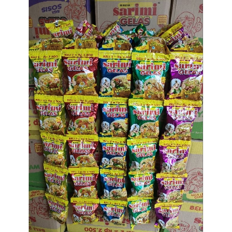 

Sarimi Mie Gelas 1pcs RANDOM