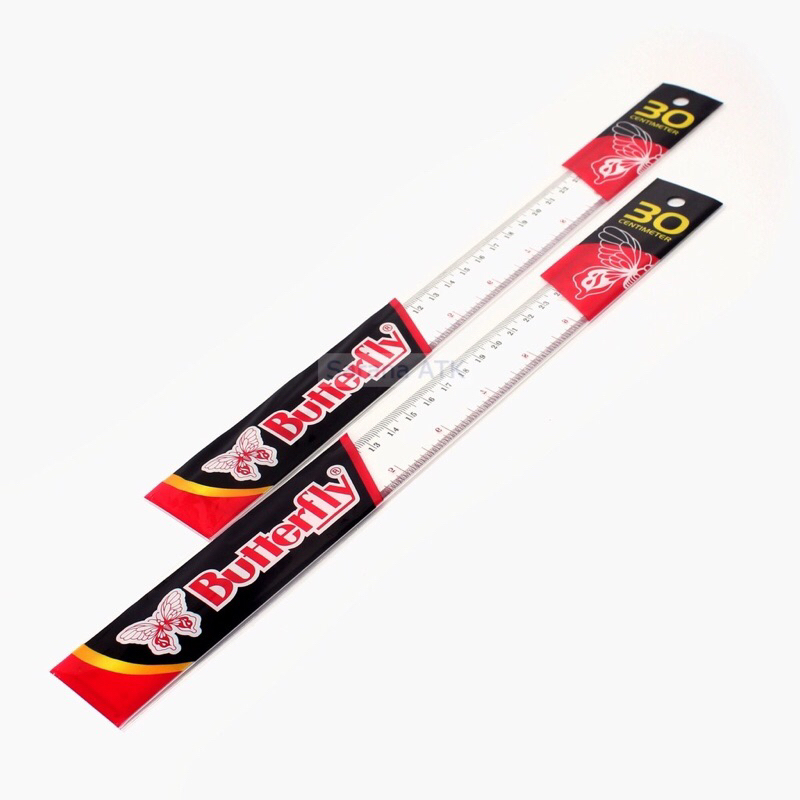 

Penggaris Plastik Butterfly 30cm