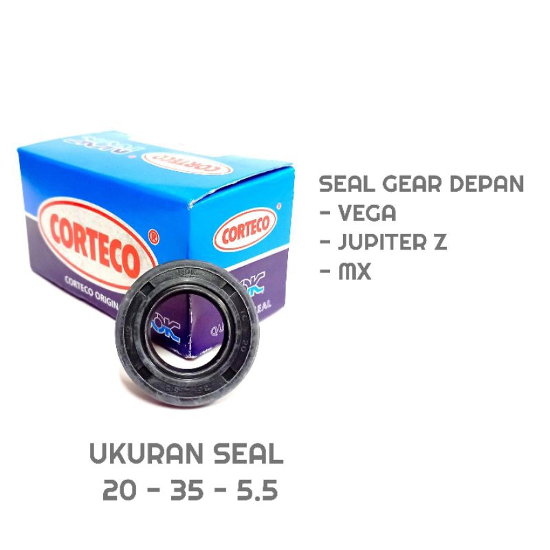 10 pcs SEAL GEAR JUPITER NOK (20-35-5,5) Sil Gir depan Vega crypton jupiter mx