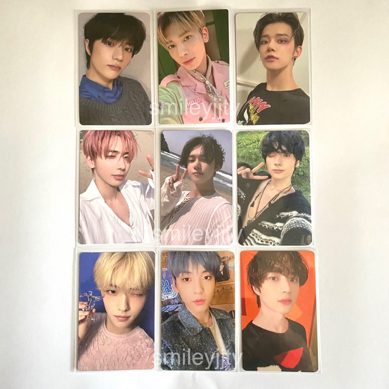 TXT PHOTOCARD LUCKY DRAW POB TNCT BEOMGYU UMS TAEHYUN RPC SG22 SEASON GREETINGS YEONJUN HARLEY JEWEL