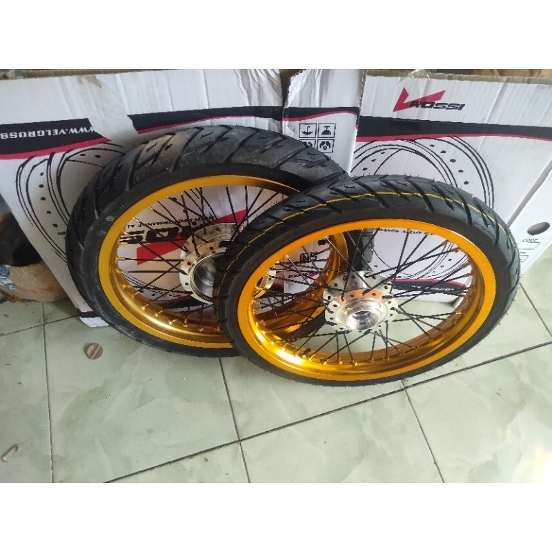 velg jari jari RX king ring 17 x215/185 plus ban