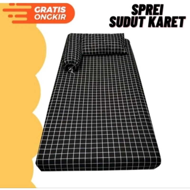 sprei kotak hitam | sprei kotak aesthetic | sprei kotak kotak | sprei kotak  | sprei motif kotak