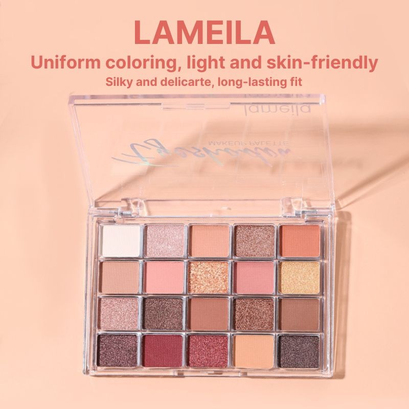 Lameila 5260 Eyeshadow Palette 20 Warna Eyeshadow Waterproof dan Tahan Lama