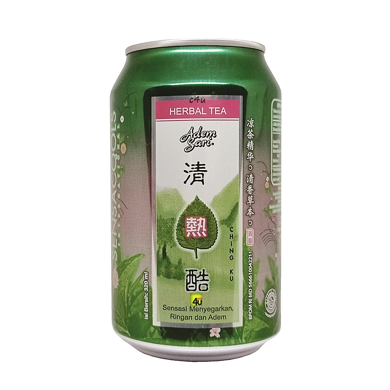 

Adem Sari Ching Ku Herbal Tea 320 ml 1 Kaleng / Meredakan Panas Dalam