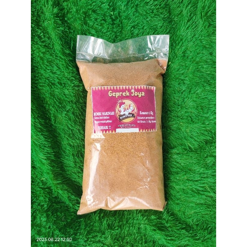 

Bumbu marinasi kemasan 1 kg untuk ayam Kentucky atau ayam geprek dengan bumbu rempah pilihan.