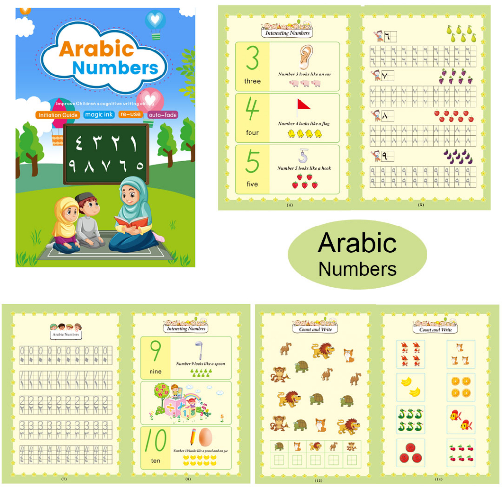 

RB Buku Ajaib 3D Belajar Menulis Hijaiyah Dan Arabic Number