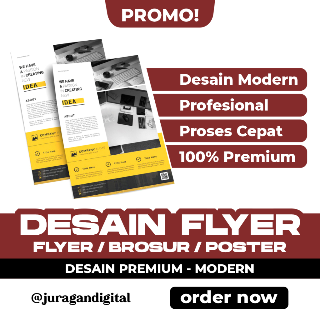 Jasa Desain Poster Flyer Brosur