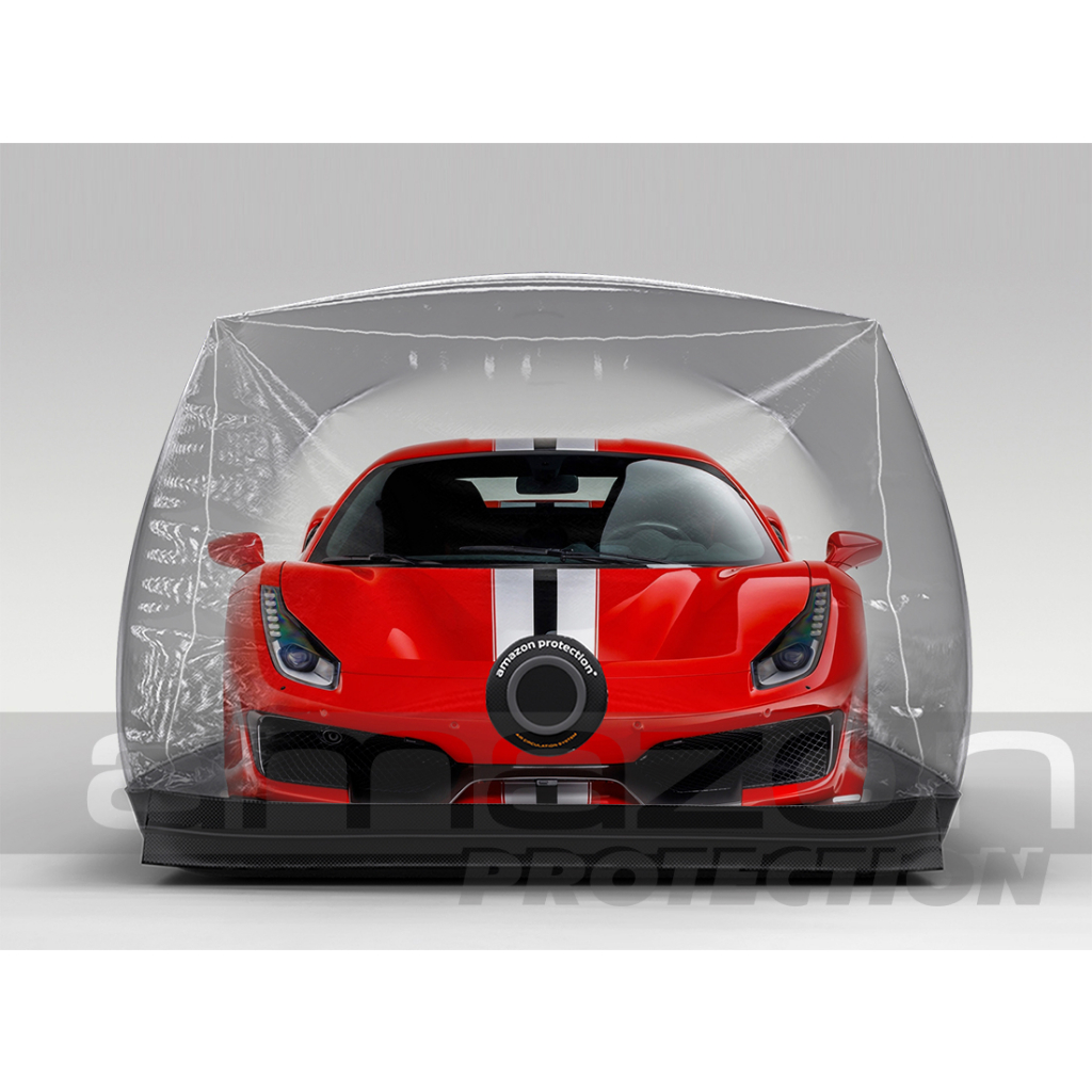 Cover Mobil Ferrari 488 Pista Amazon Protection Bubble Cover