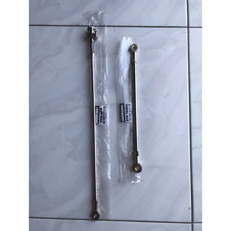 STIK REM TIANG REM STENLIS SET STANHUB REM BELAKANG