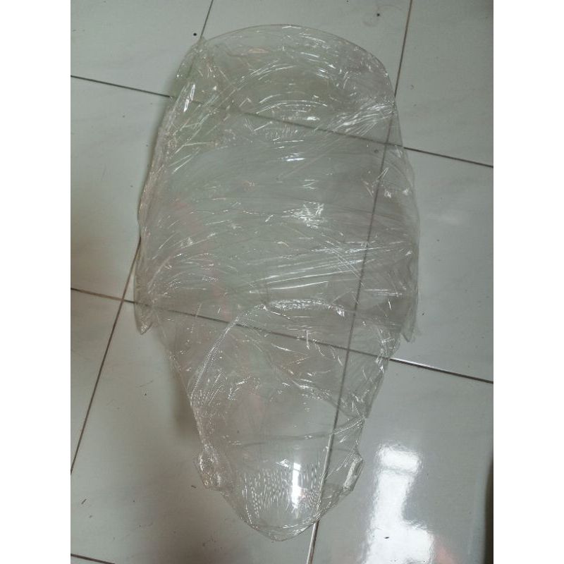 Visor Honda PCX 150 bening tinggi ±54cm