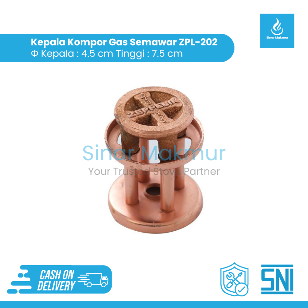 Kepala Kompor Gas Semawar Tipe 202