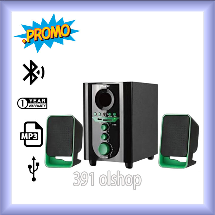 Sepiker Bluetooth / Speaker Aktif GMC Teckyo 778E -Bluetooth -USB -AUX -SD Card -Radio