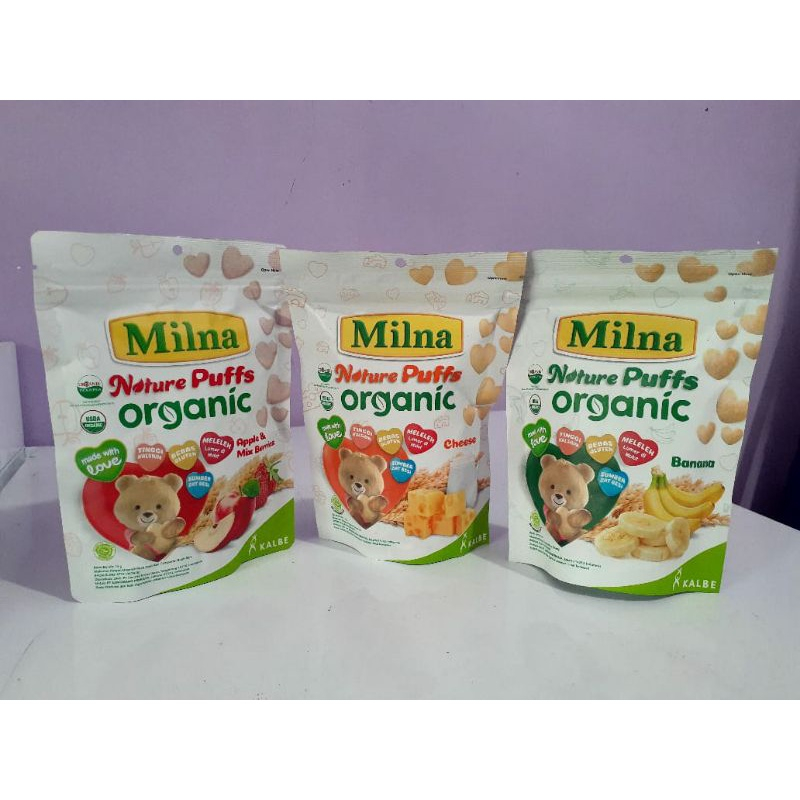 MILNA BISKUIT BAYI Rasa APEL JERUK 65gr