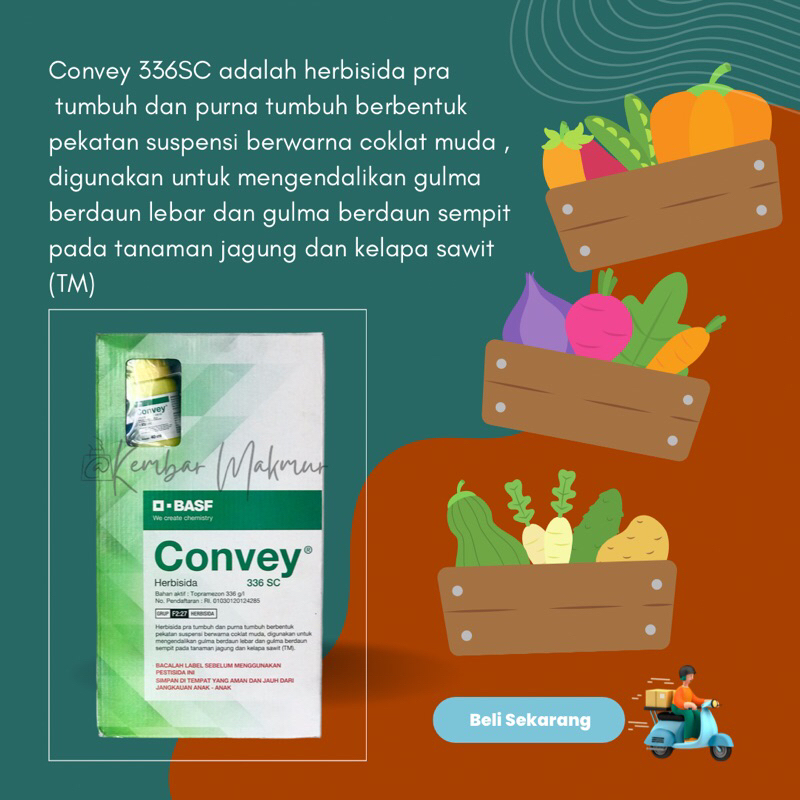 HERBISIDA CONVEY 336 SC ~ 250ML ~ 500ML