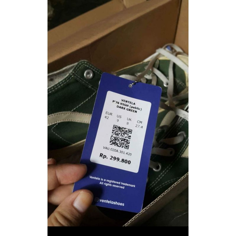 preloved sepatu ventela ori