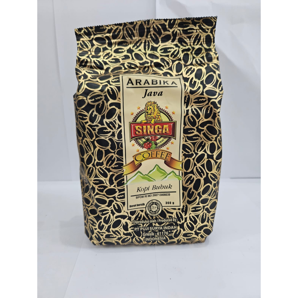 

Singa Kopi Bubuk Kopi Instan Arabika Java 360 gram