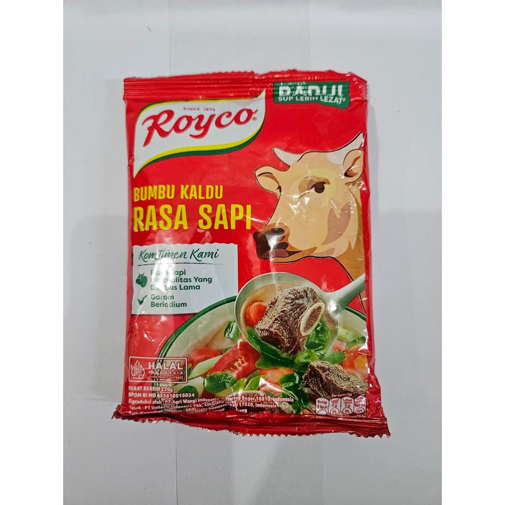 

Royco Bumbu Kaldu Rasa Sapi 220 gram