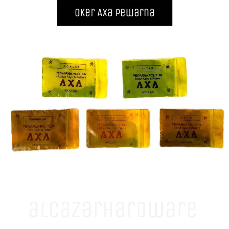 Oker Axa Pewarna Politur Untuk Kayu dan Rotan