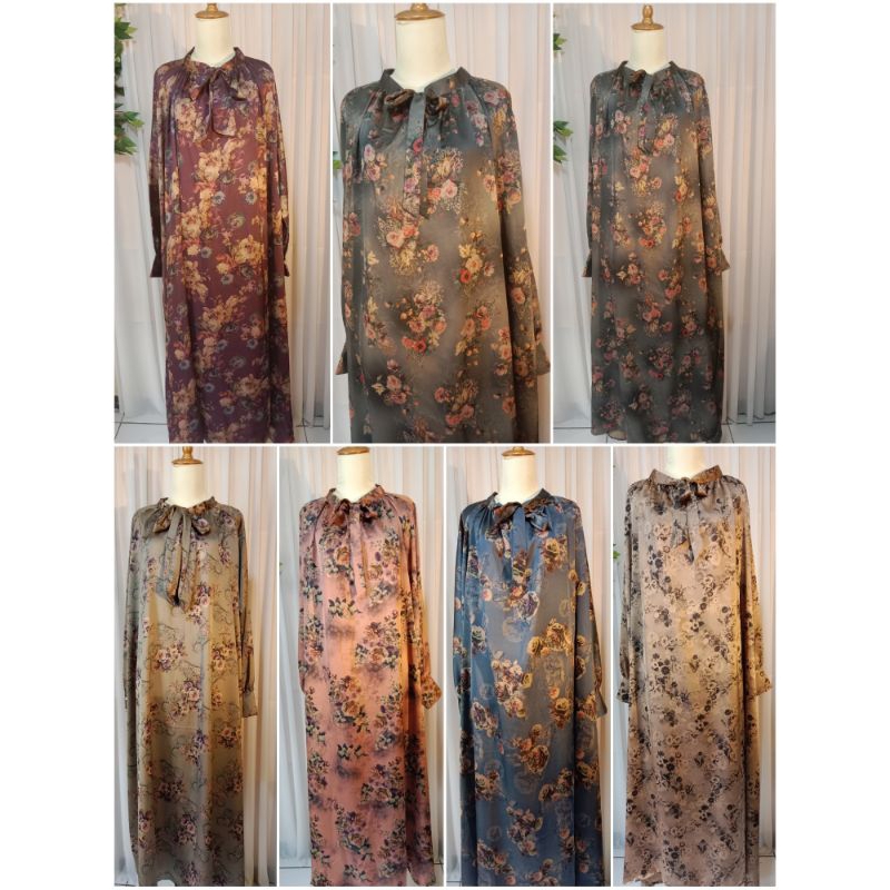 Gamis cantik mewah Matt Ori Silk Import Premium Bynit. project