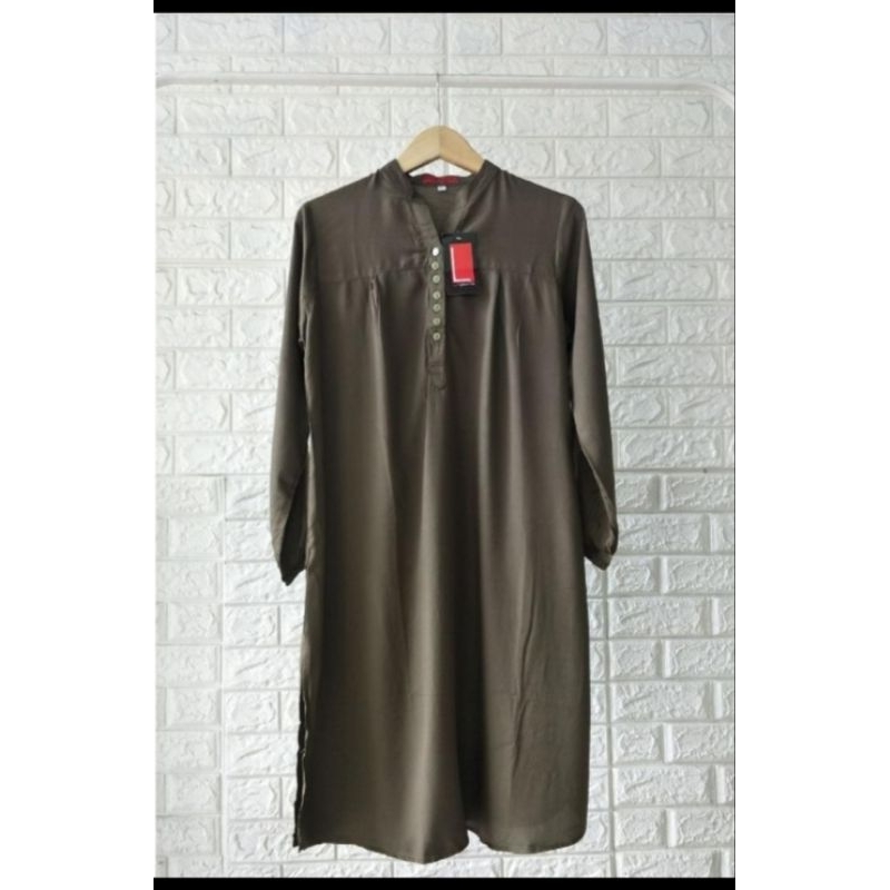 blues tunik armi tua