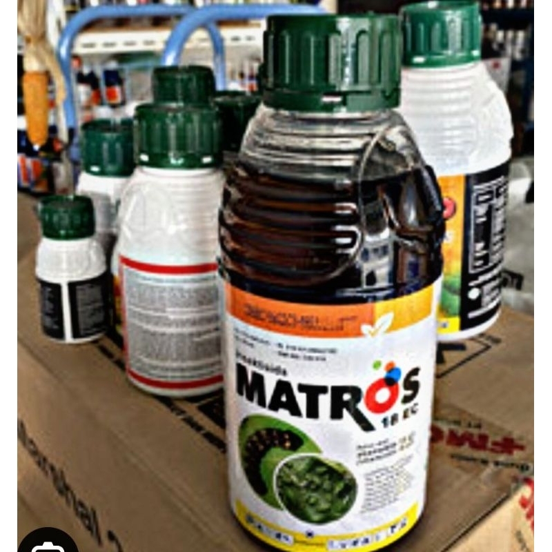 Insektisida MATROS 18EC netto : 250'ml (basmi hama cabai, kentang, kubis, jeruk, dan sayur mayur lai