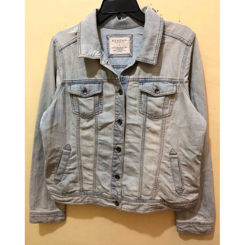 jaket jeans sonoma buat rin
