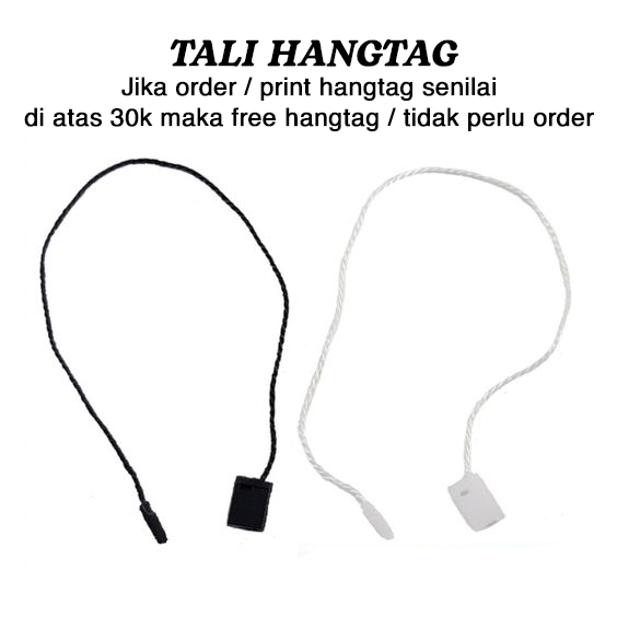 

TALI HANGTAG BENTUK PLASTIK LOOP PANJANG 12-15 CM