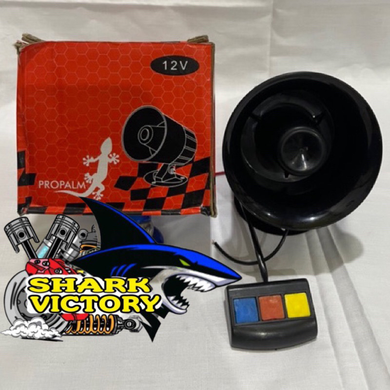 Klakson 3 Suara Klakson Toa 3 Suara Sirine Universal Klakson Motor 3 Suara Klakson Motor Sirine