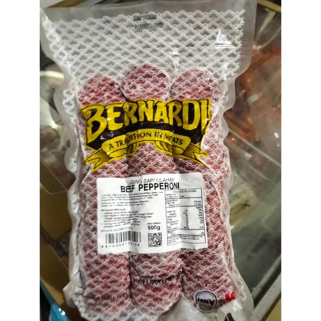 

bernardi beef pepperoni 500g