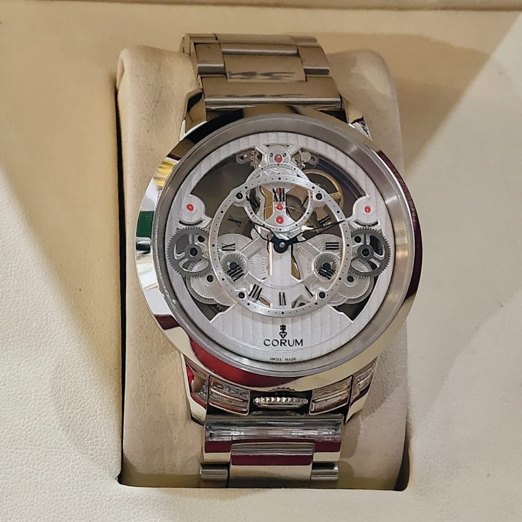 Jam Tangan CORUM Rantai Otomatis Original Berkualitas