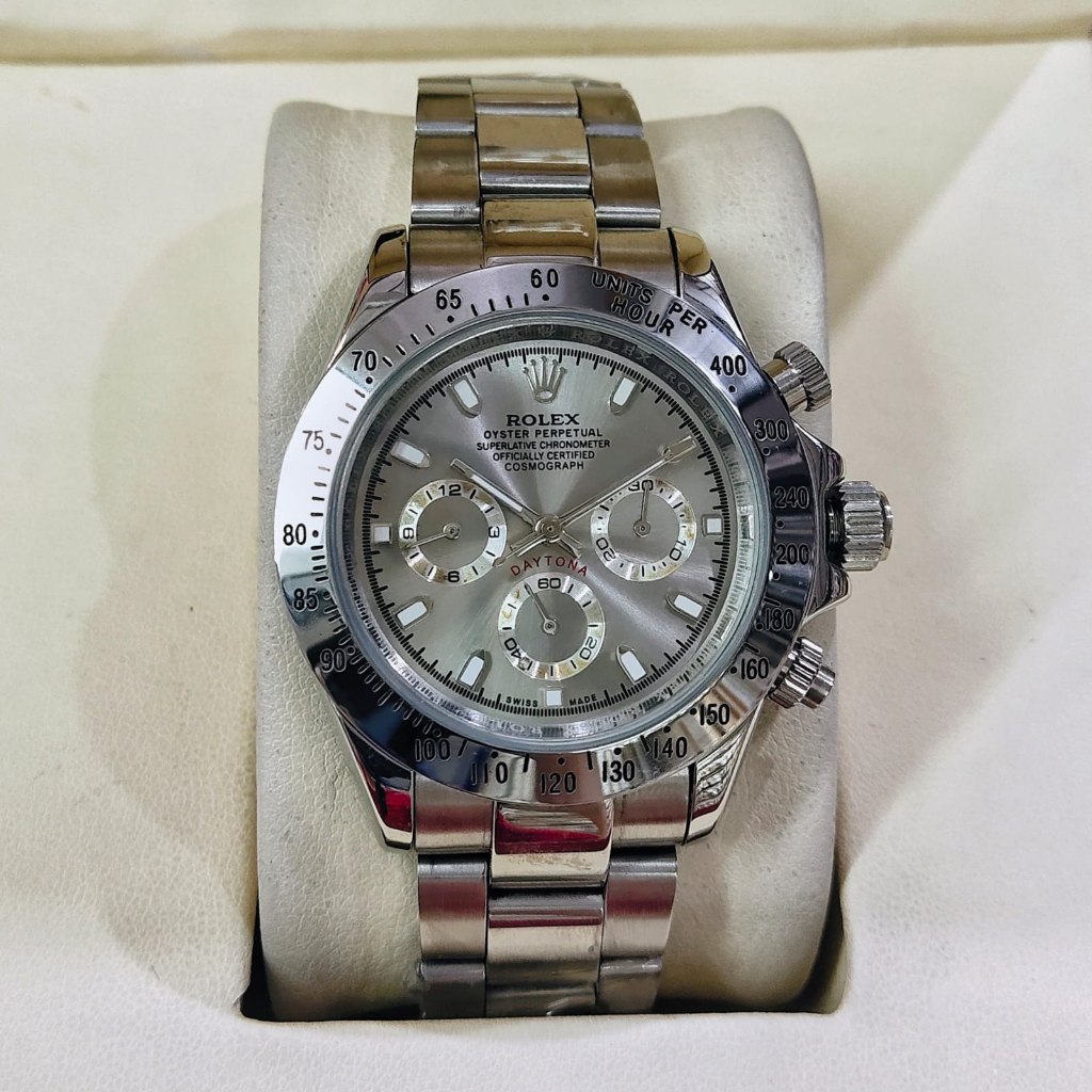 Jam Tangan Otomatis Rolex Daytona Rantai Original Berkualitas