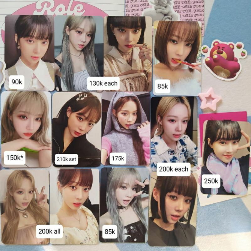 PC PHOTOCARD WINTER AESPA SMCU CAENDY GIRLS KWANGYA WINBON TC TRADING CARD SELCA AR SAVAGE CLIO POS