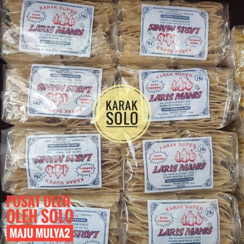 

[ GROSIR ] Karak Puli Laris Manis isi 10 Bks
