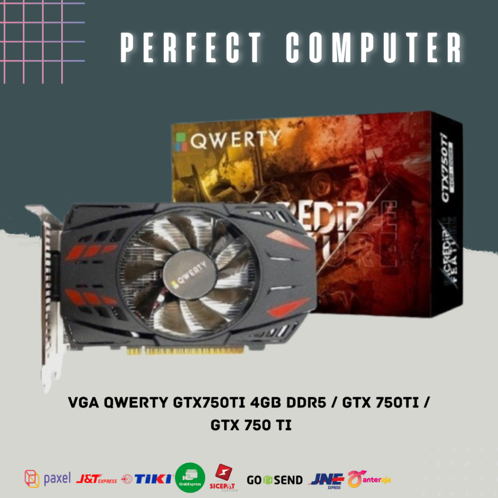 VGA QWERTY GTX750Ti 4GB DDR5 / GTX 750Ti / GTX 750 Ti