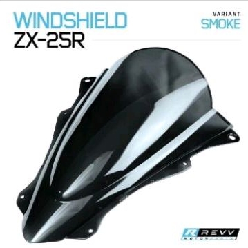 Windshield Visor REVV Smoke Zx25R Zx 25R