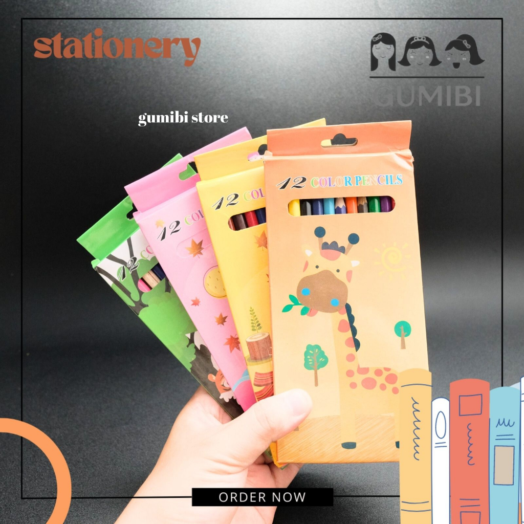 

PENSIL WARNA KAYU MURAH 1 PACK ISI 12 WARNA
