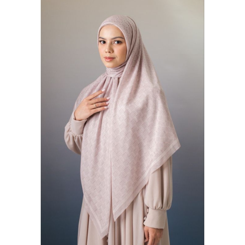 HEYLOCAL ELODIE SCARF MILKY PINK