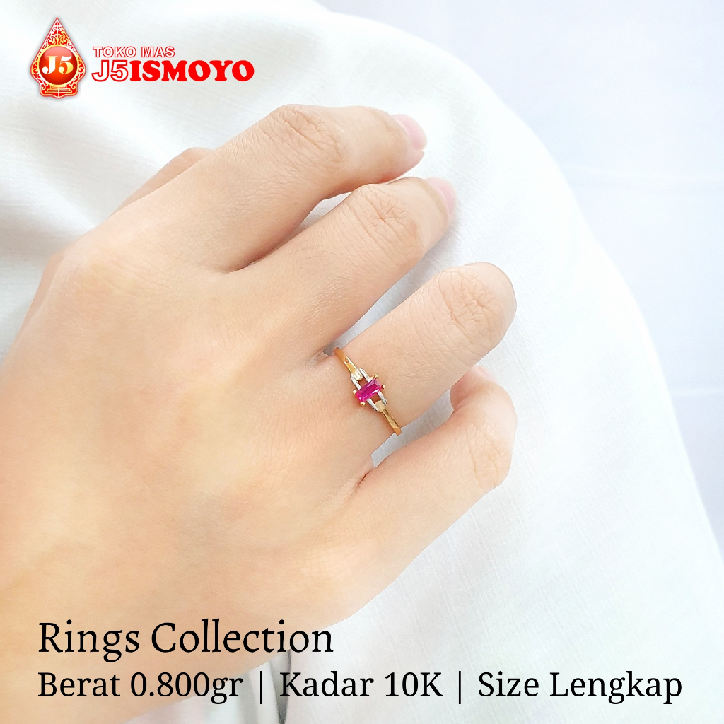 Cincin Emas Salmira Simple J5 Ismoyo