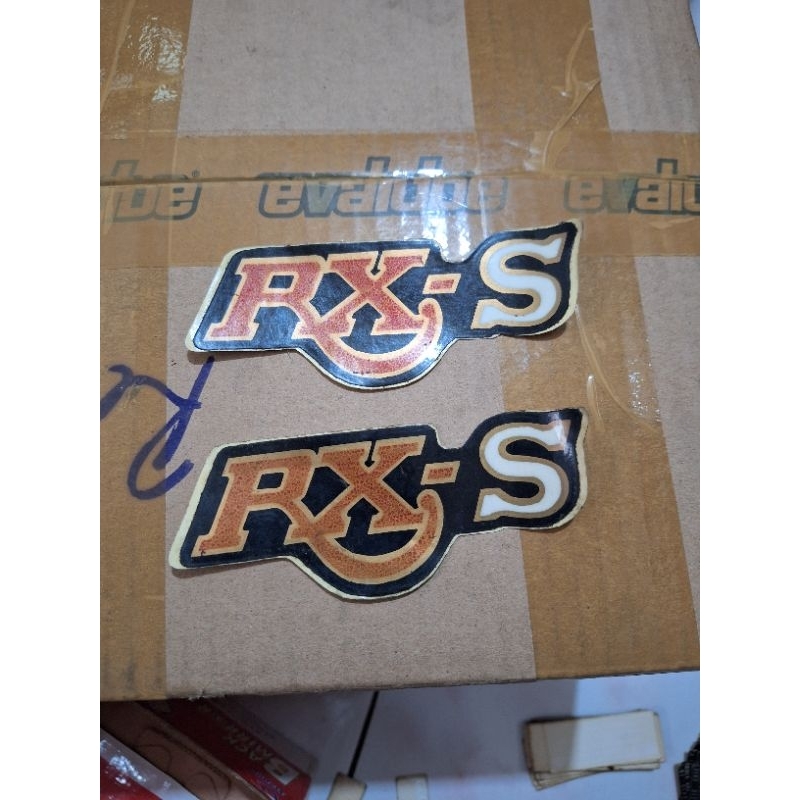 stiker list striping box accu aki rx100 rx 100 nos