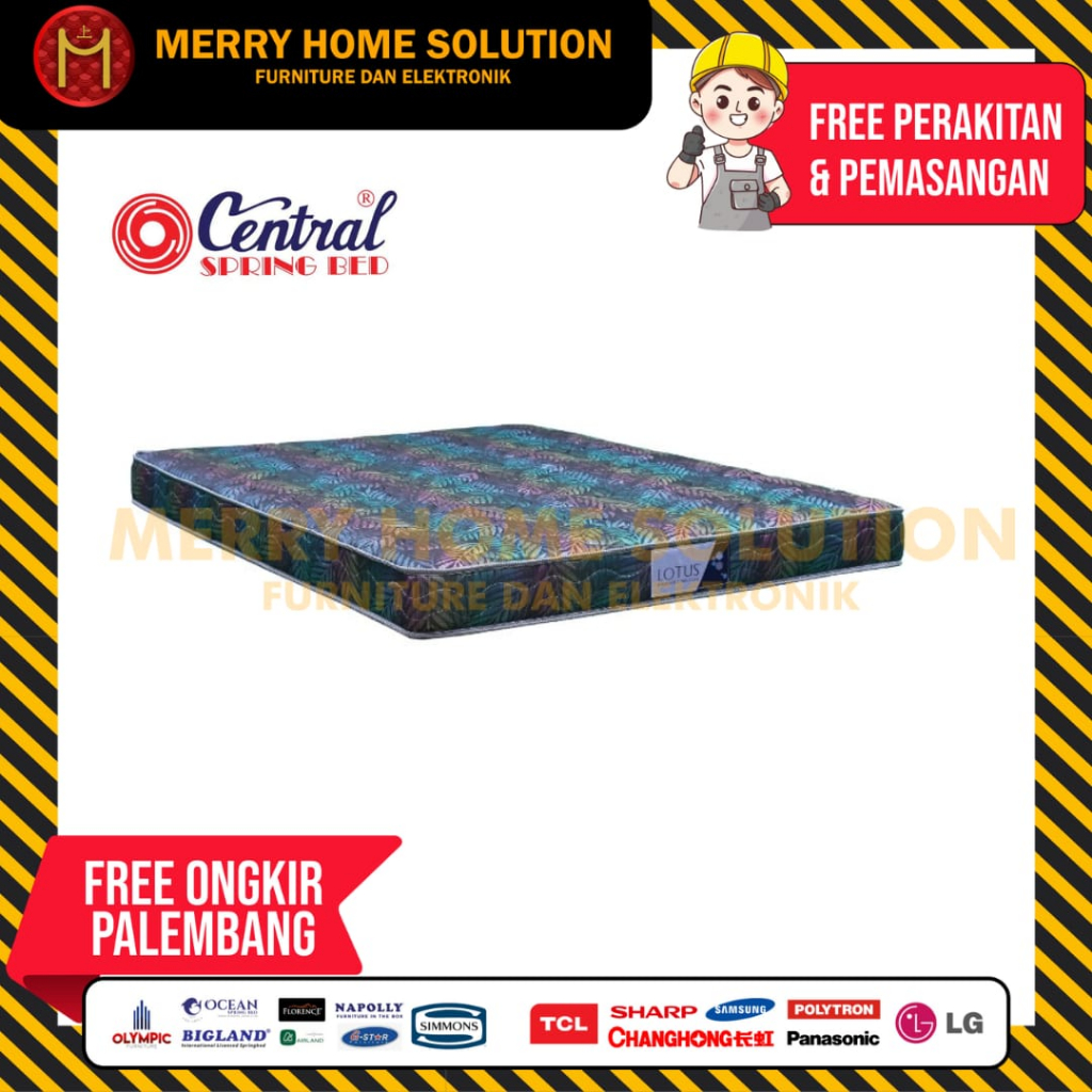 kasur busa lotus/ kasur busa central lotus premium furniture palembang - 90x200