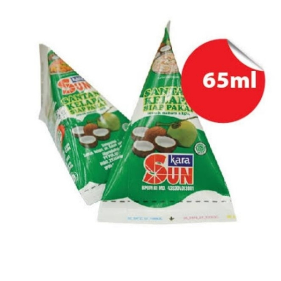 

Sun Kara Santan Kelapa kemasan 65 ml
