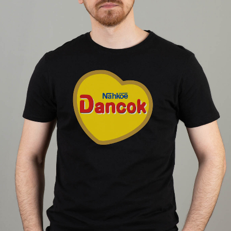 Kaos Baju Nah Koe DANCOK meme lucu plesetan Premium t-shirt 100% Cotton