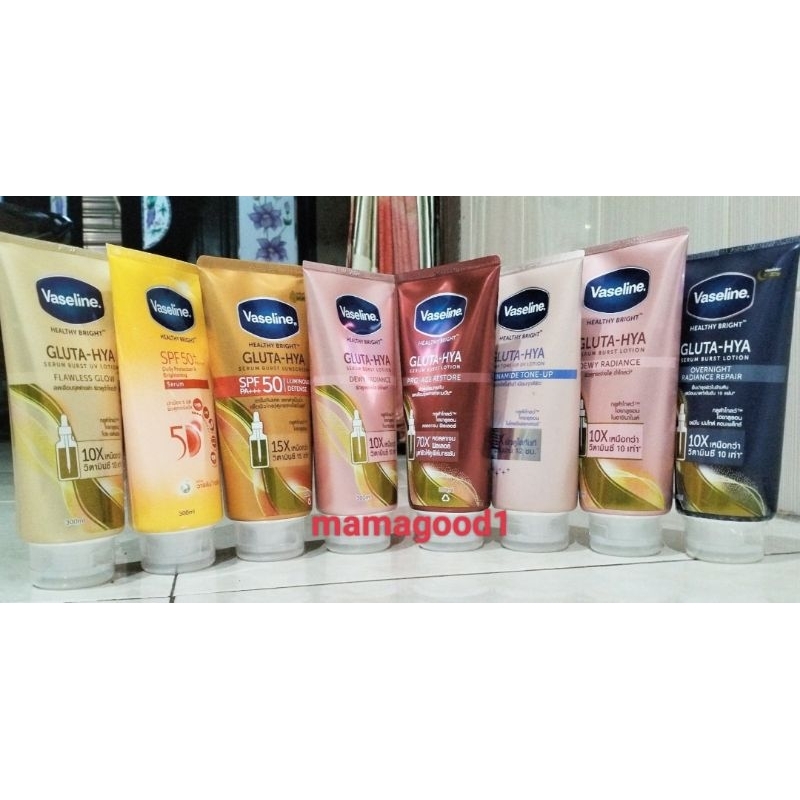 (Ready) Vaseline Gluta Hya Serum Burst Lotion