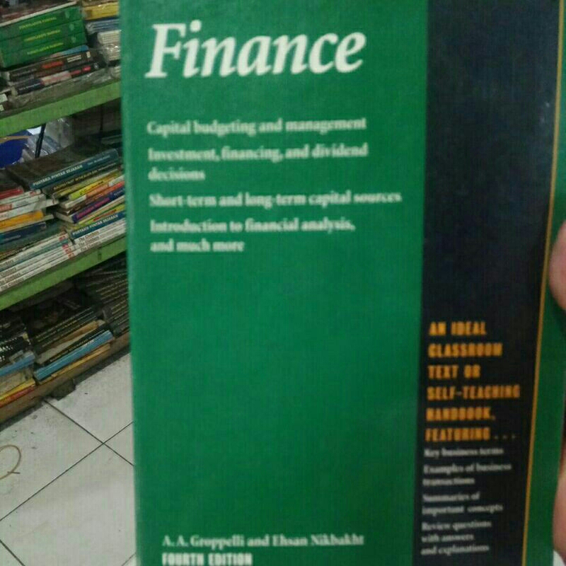 BUKU BEKAS FINANCE