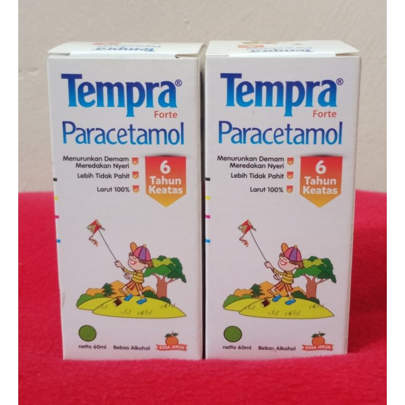 Tempra Drop, Tempra Sirup & Tempra Forte (Rasa Jeruk & Anggur)