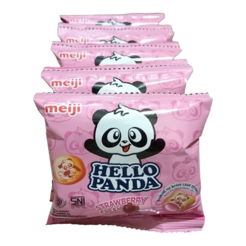 

Meiji Hello Panda 1 Renceng isi 10 Pcs