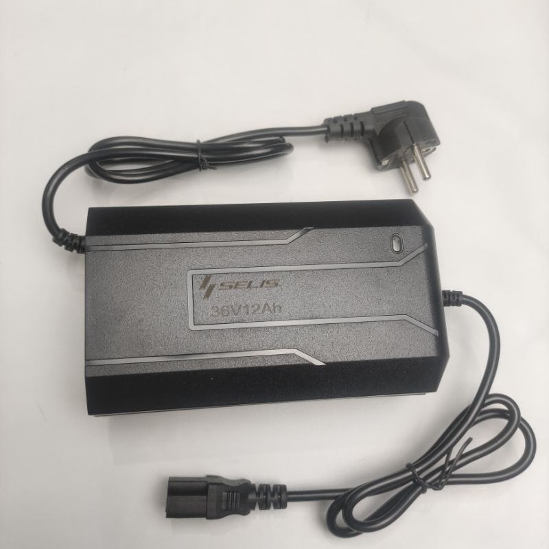 Cas sepeda listrik 36 V 12 Ah charger selis