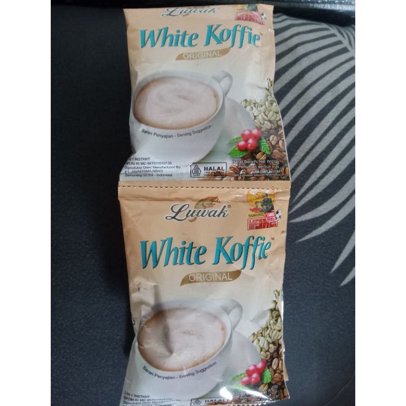 

kopi luwak White coffee 10'sachet